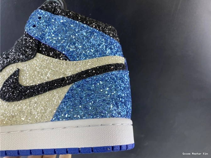 AIR 1 CK5566-400 X DESIGN JORDAN GLITTER FRAGMENT 0619